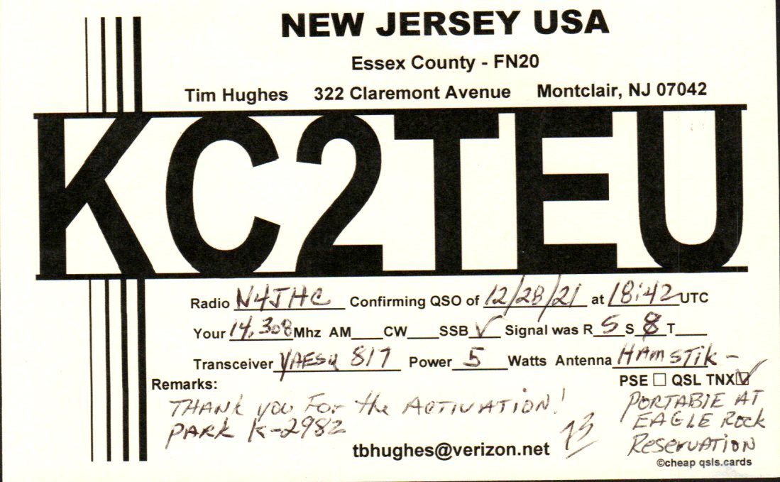 KC2TEU QSL front